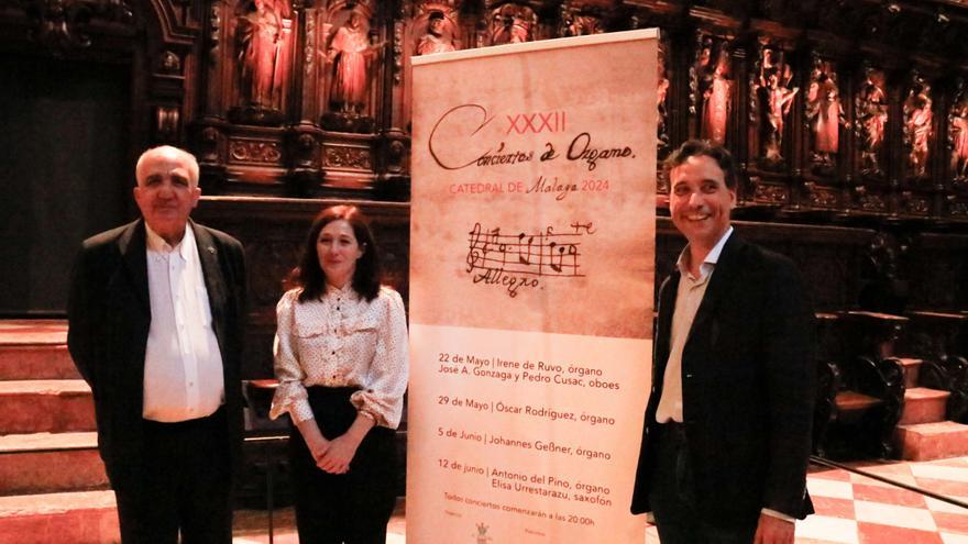 El ciclo de conciertos de órgano de la Catedral de Málaga, un &quot;canto a la paz&quot;
