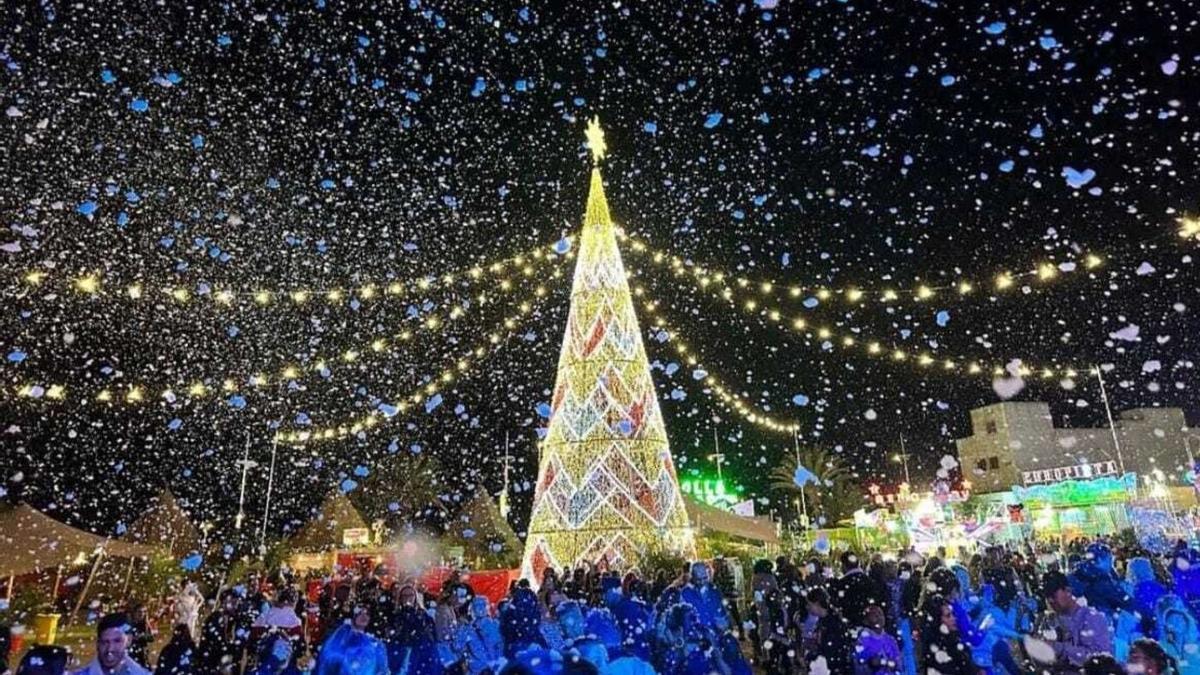 Feria de Navidad en Arrecife.