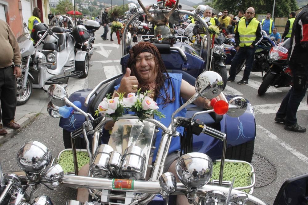 Los decibelios suben en Bueu con 4.000 motos