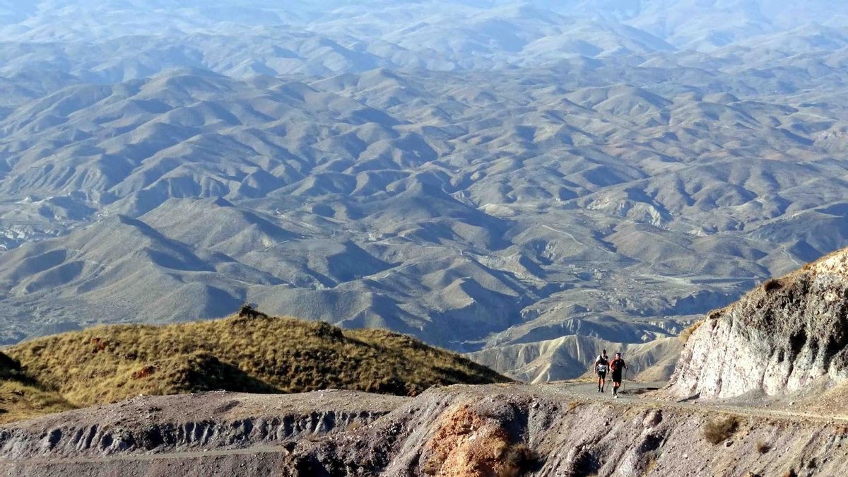 Paisaje desértico en el sureste español