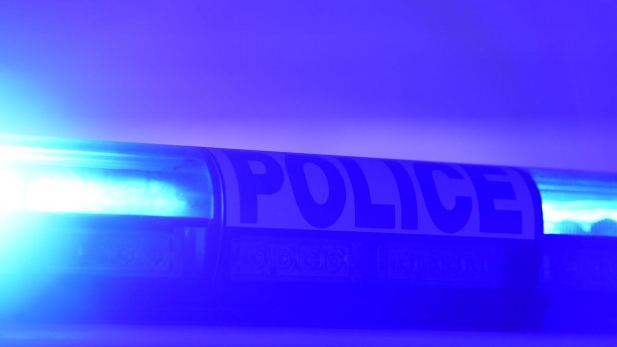 Un coche de la policía francesa.