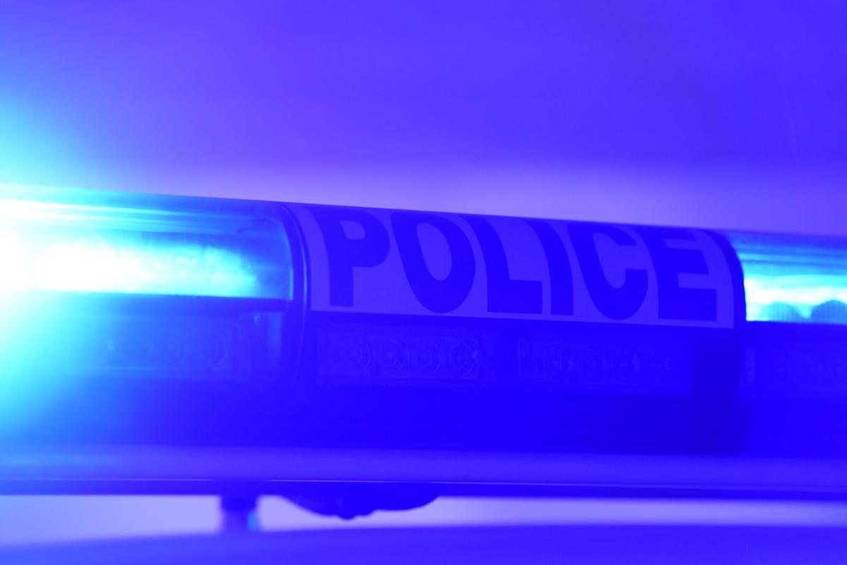 Un coche de la policía francesa.