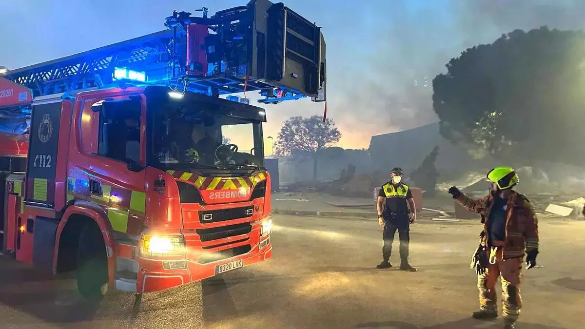 Investigan una explosión intencionada en una nave arrasada por la dana en Valencia