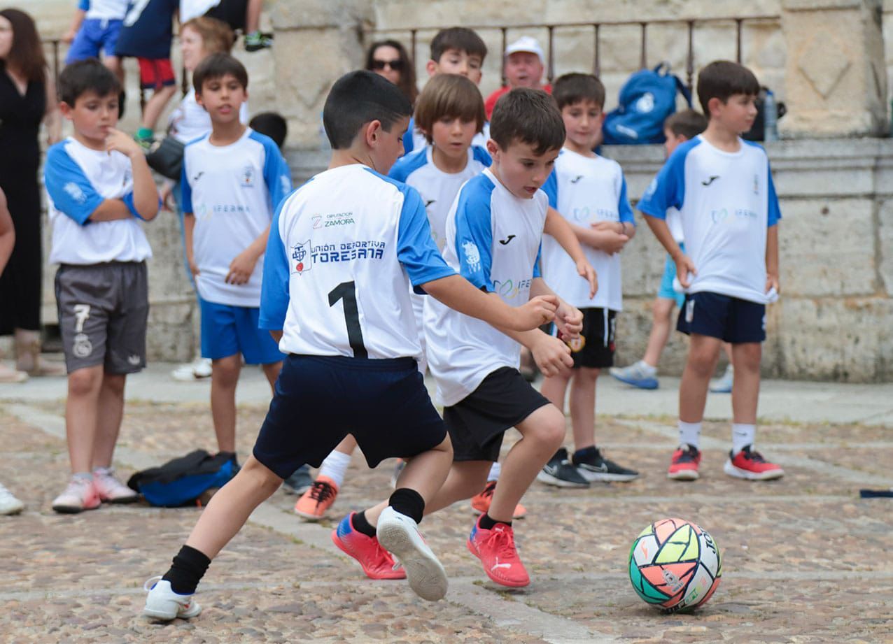 GALERÍA | LiderSport celebra con éxito la iniciativa, “Fútbol en la Calle" en Toro