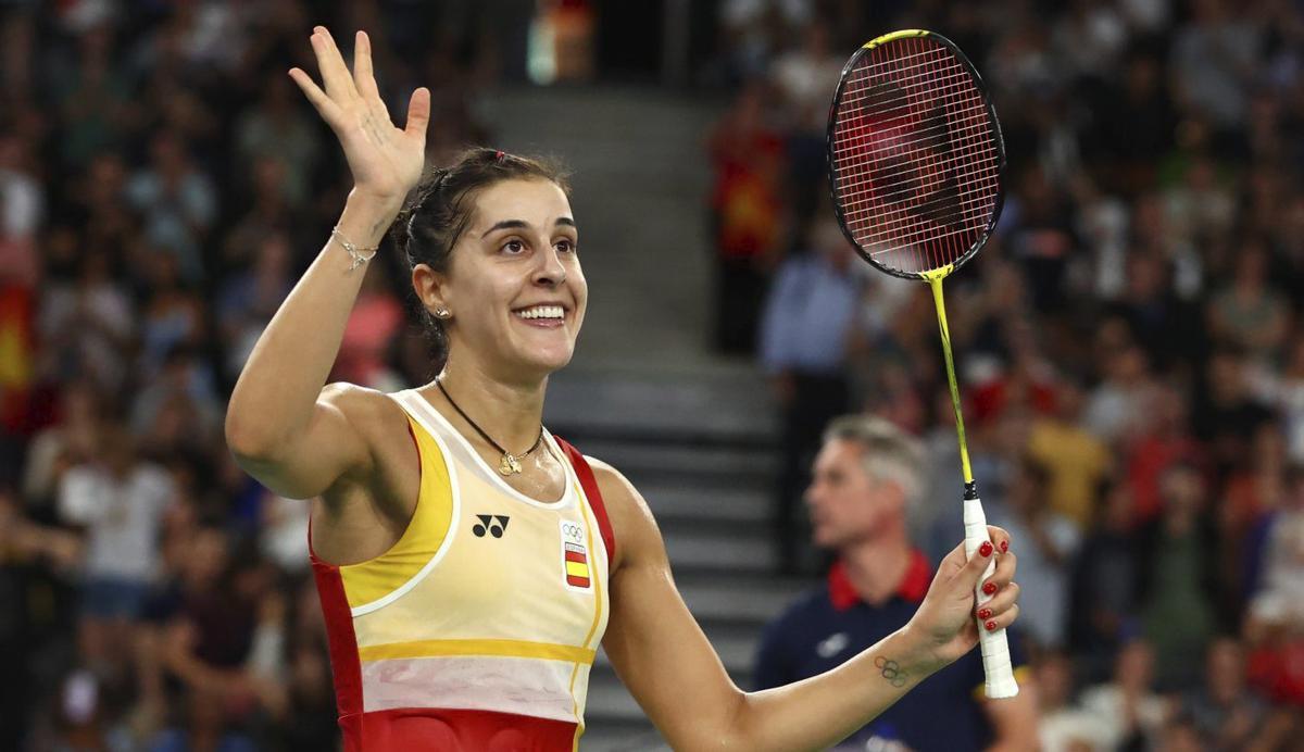 Carolina Marín, llegenda del bàdminton, anuncia que es retira