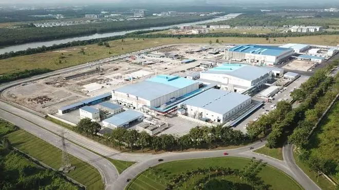 La fàbrica de components de bateries que l'empresa sud-coreana ILJIN té a Malàisia