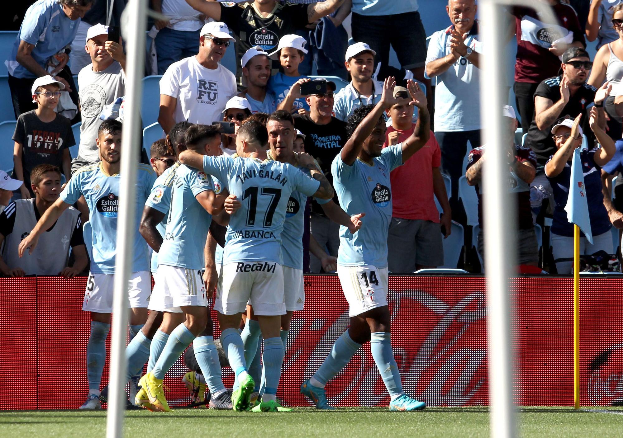 Las mejores imágenes del encuentro del Celta ante el Espanyol