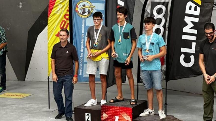 Lizer Aznárez alcanza el segundo puesto en la Copa de Escalada