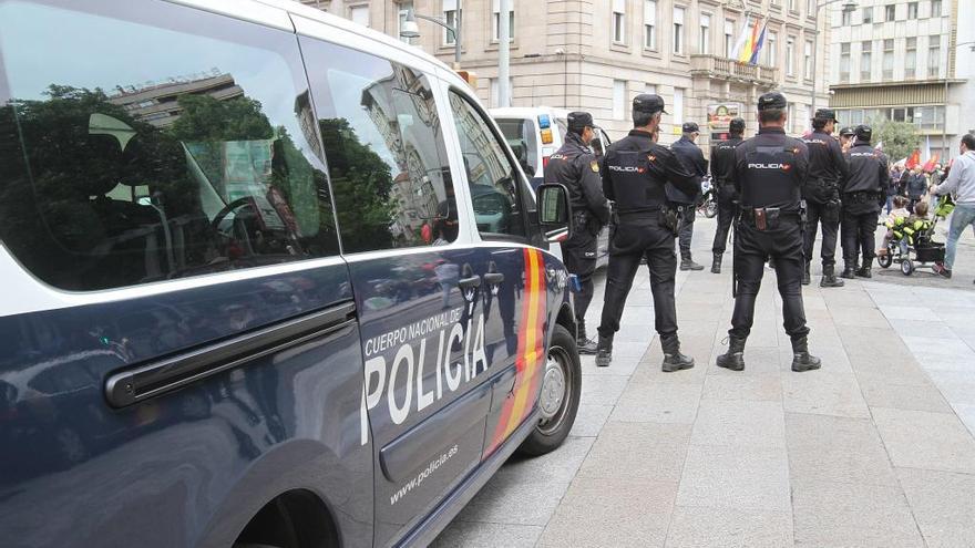 La UPR de Ourense detuvo a la agresora // B. L.