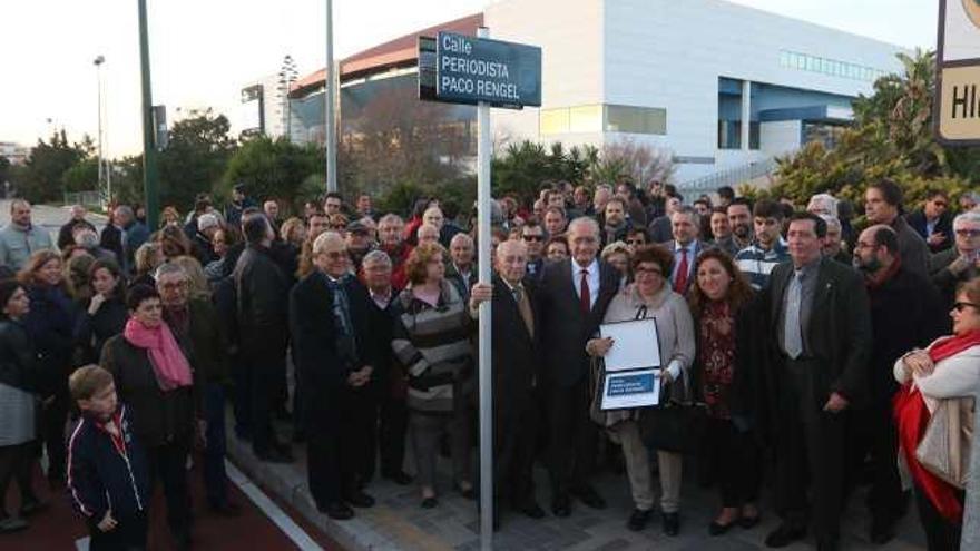 Homenaje al periodista Paco Rengel