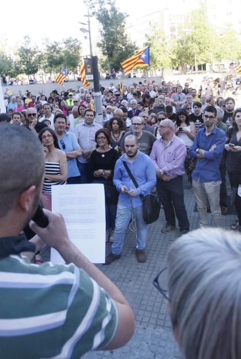 Concentració a Girona