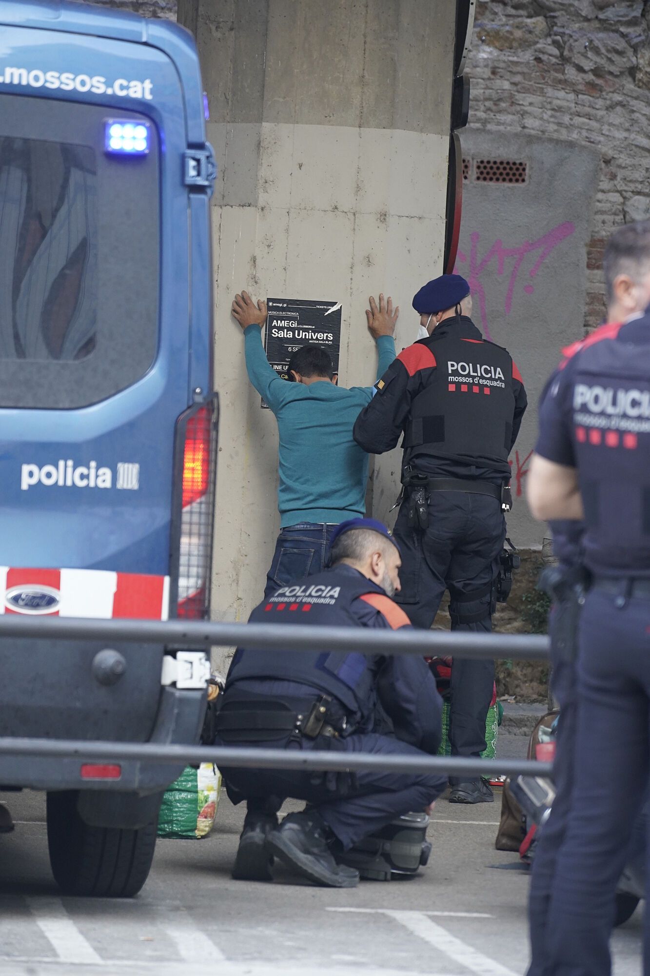 Girona carrer Tomàs Mieres desallotjament edifici ocupat