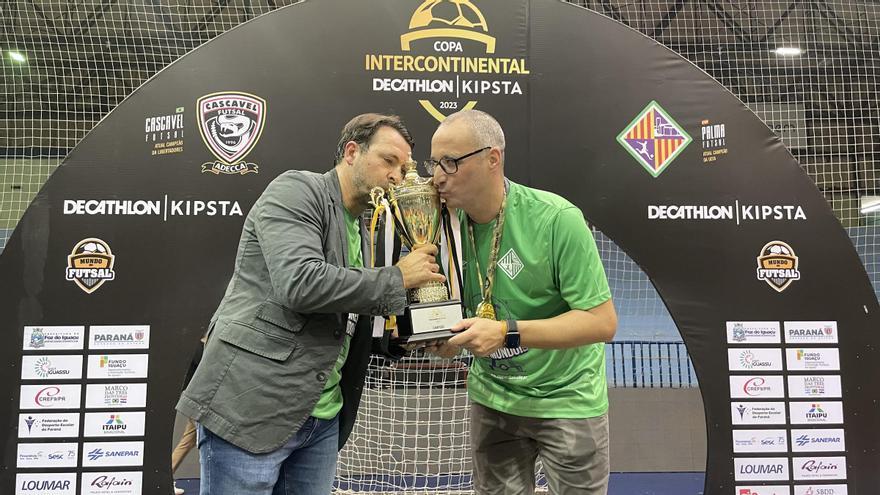 José Tirado, tras ganar la Intercontinental: &quot;A partir de ahora solo podemos ir a peor en el Palma Futsal&quot;