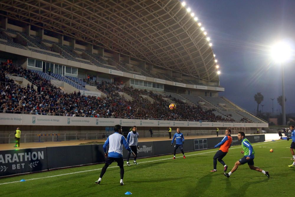 Jornada de puertas abiertas del Málaga CF