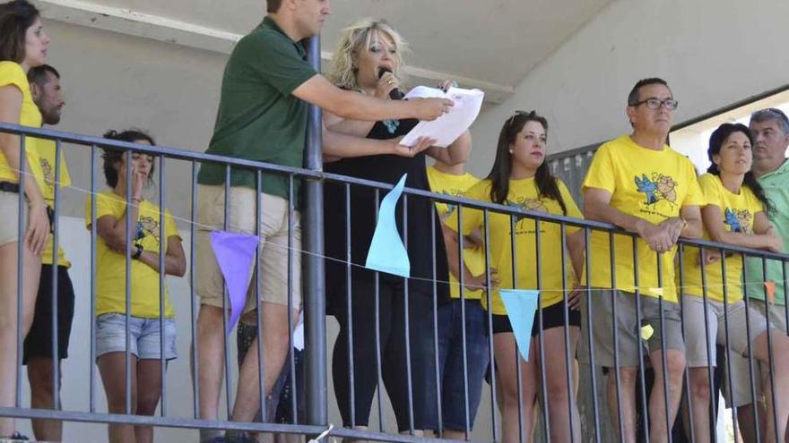 Lourdes Reixach pregona las fiestas de Doney de la Requejada.