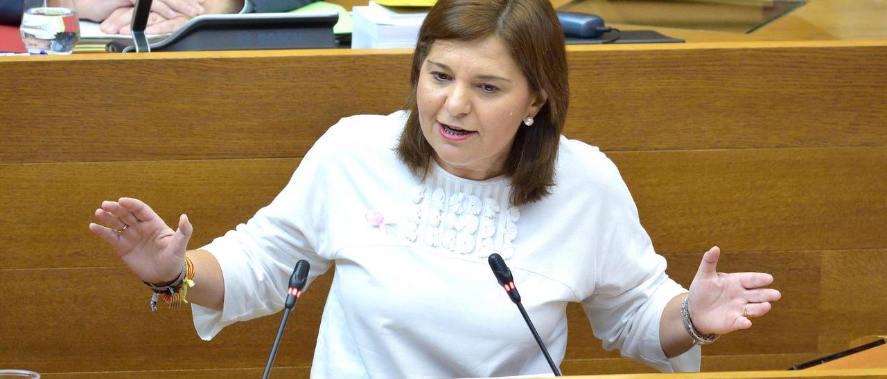 La presidenta del PP valenciano, Isabel Bonig.