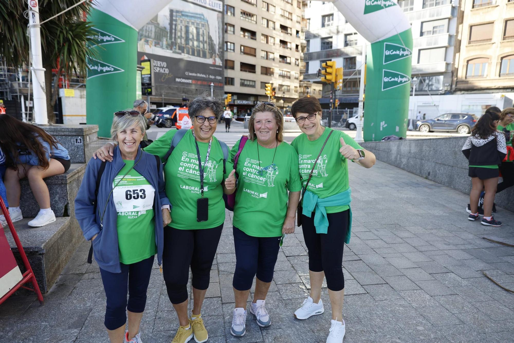 Así fue la carrera contra el cáncer en Gijón (en imágenes)