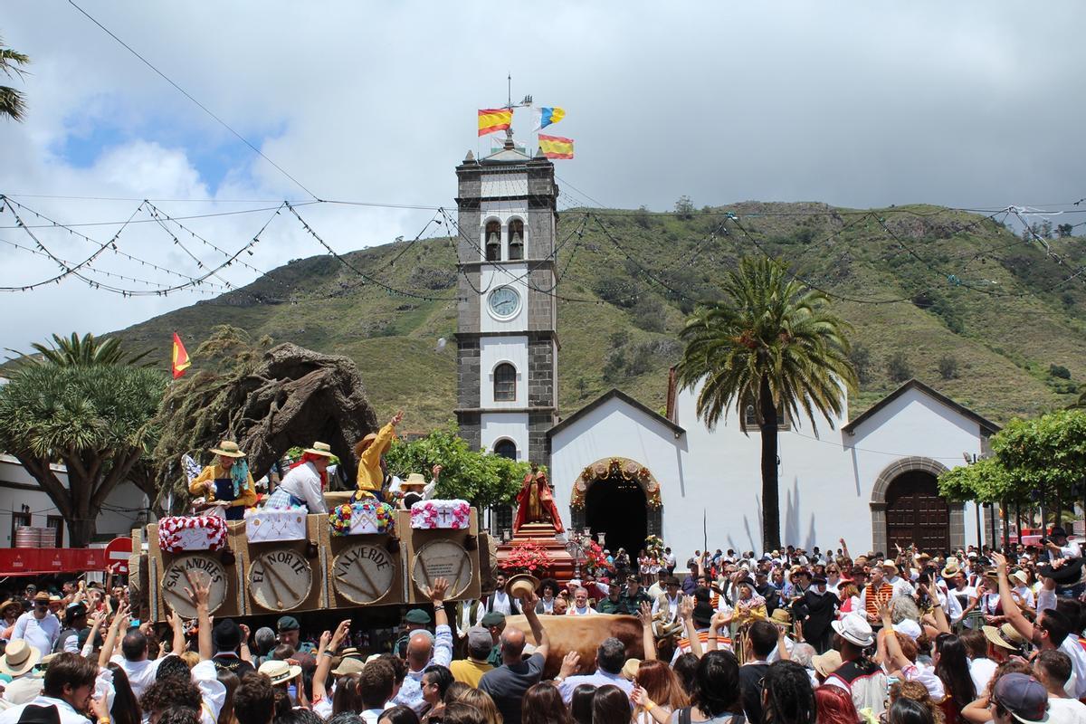 Romería de Tegueste, archivo.