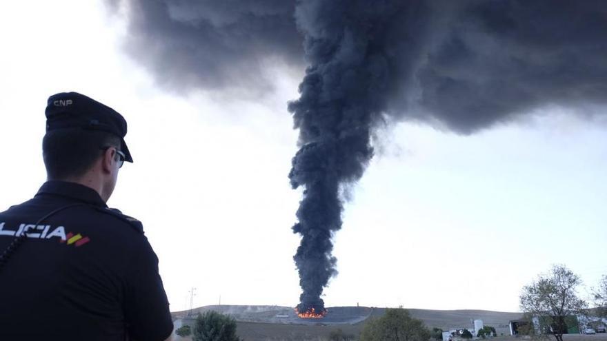 Barea indica que el calor ha podido originar el fuego en su planta de reciclaje