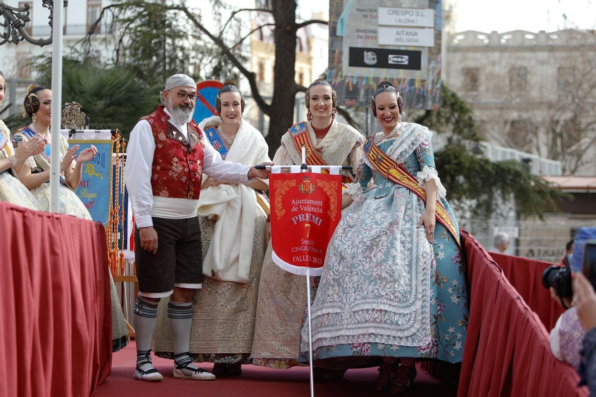 La entrega de premios de las Fallas 2023, en imágenes