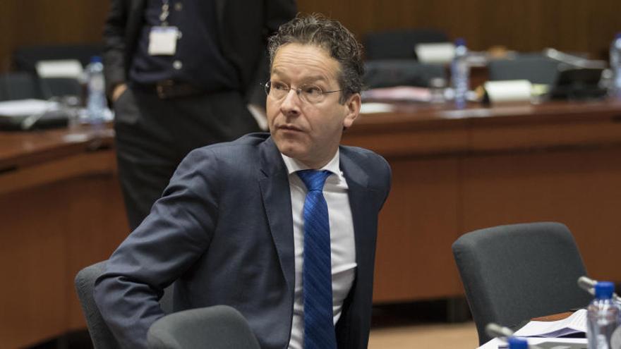 Jeroen Dijsselbloem, presidente del Eurogrupo.