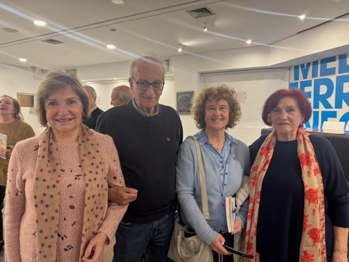 Mari Carmen Soler, Emilio Soler, Alicia Moreno de Carlos e Isabel Barceló.