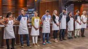 Los nueve concursantes iniciales de ’Masterchef celebrity’, el nuevo porgrama de TVE.