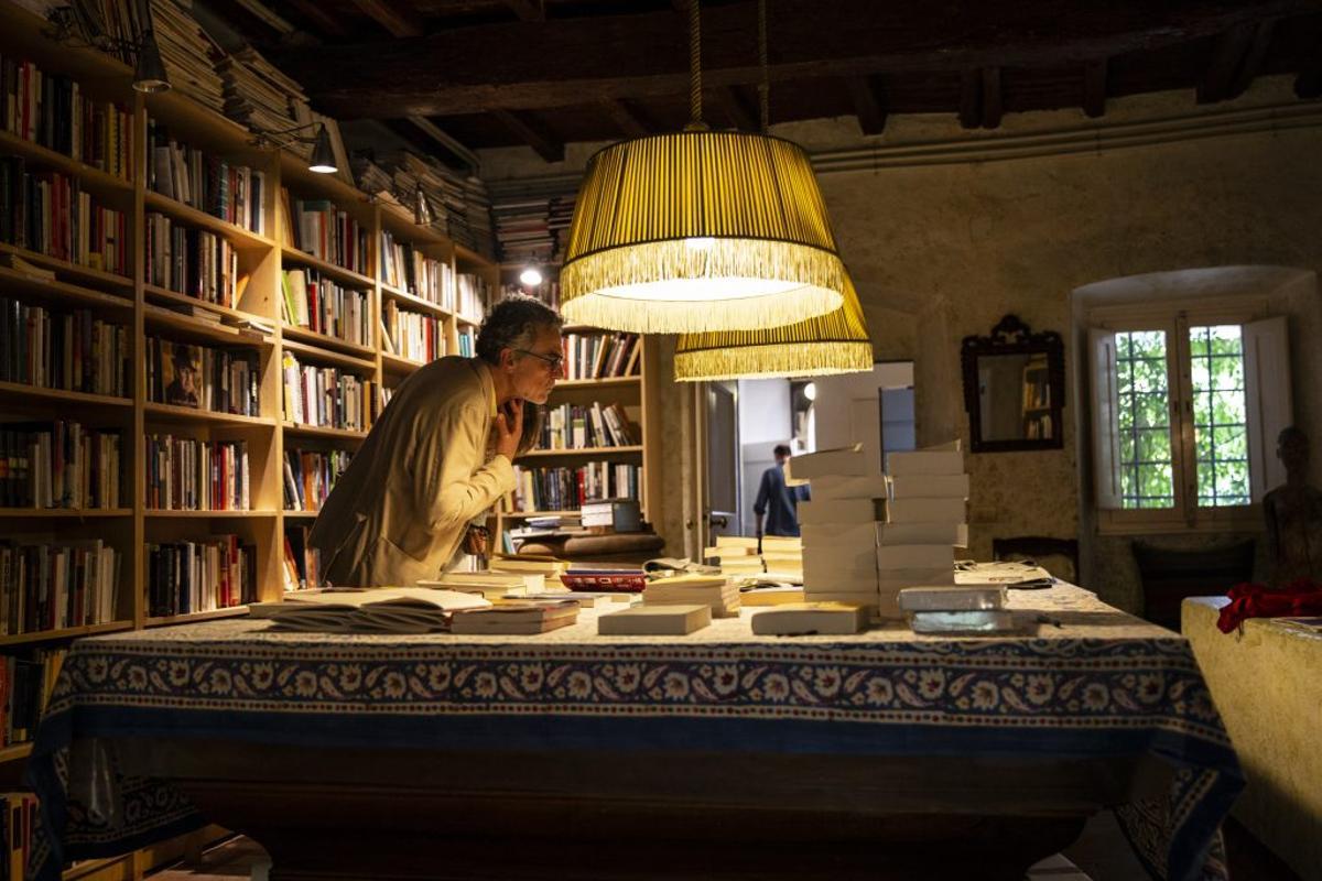 Uno de los rincones de la Fundación Santa Maddalena en la Toscana