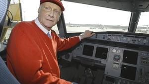 Una imagen de archivo del expiloto austríaco Niki Lauda.