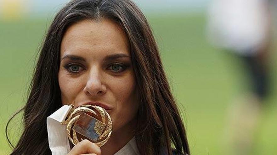 Yelena Isinbayeva, en una imagen de archivo.