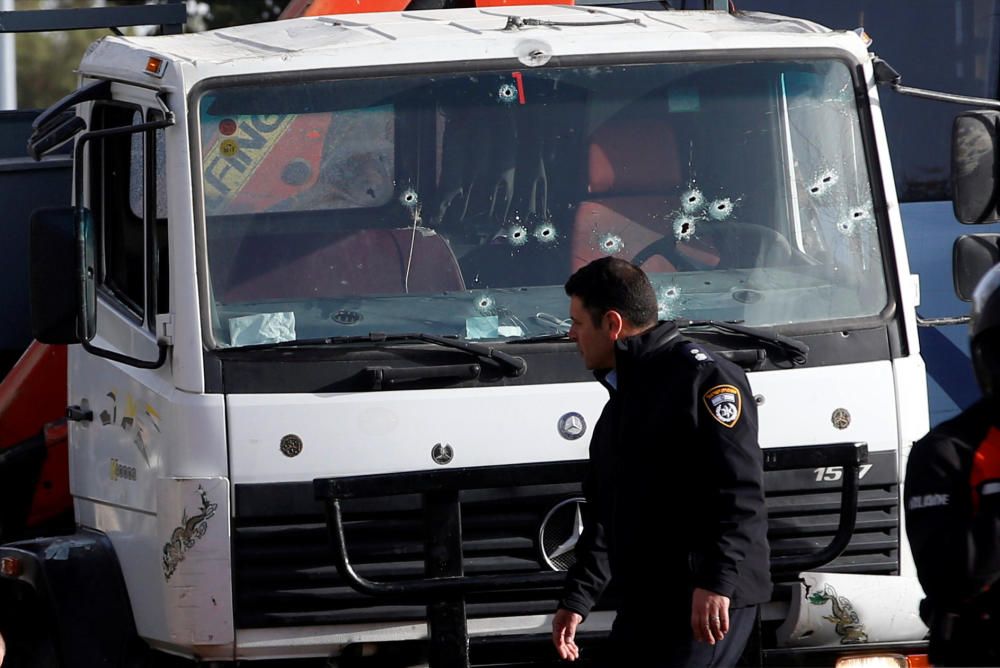 Atropello masivo en Jerusalén.