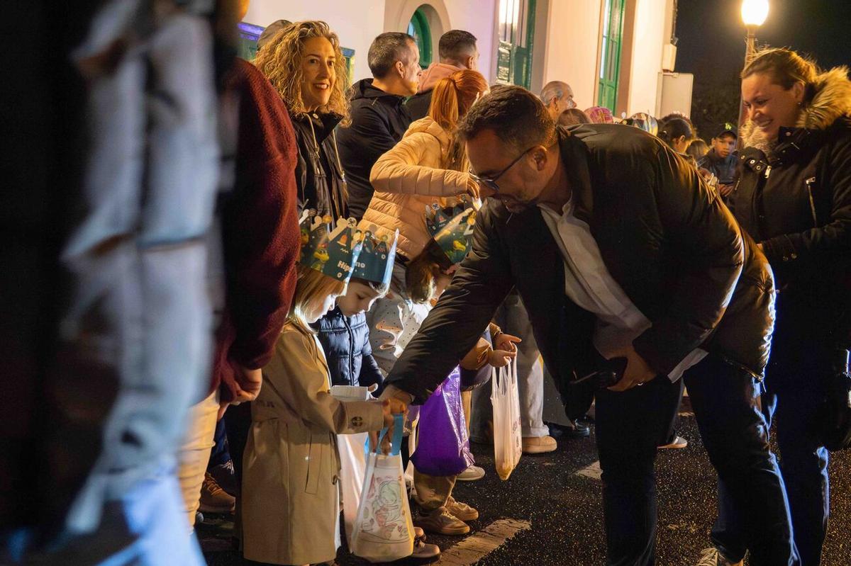 Así fue la Cabalgata de Reyes en Arrecife 2026