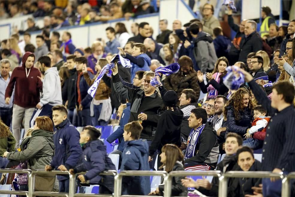 Las imágenes del Real Zaragoza-Sevilla Atlético