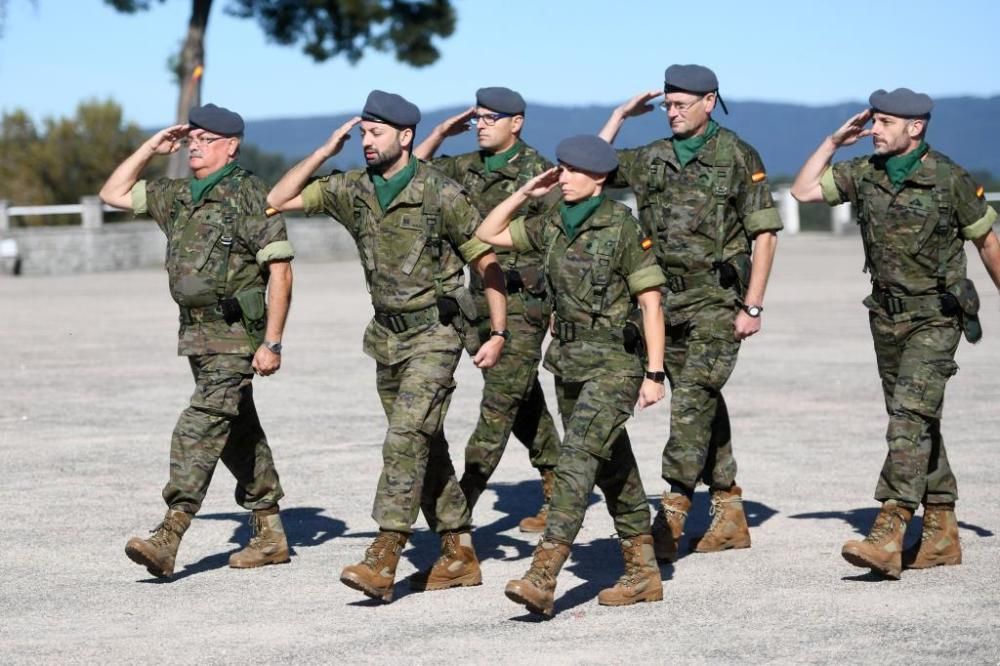 El general Romero Losada se despide de la Brilat