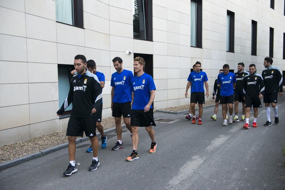 Entrenamiento del Real Oviedo