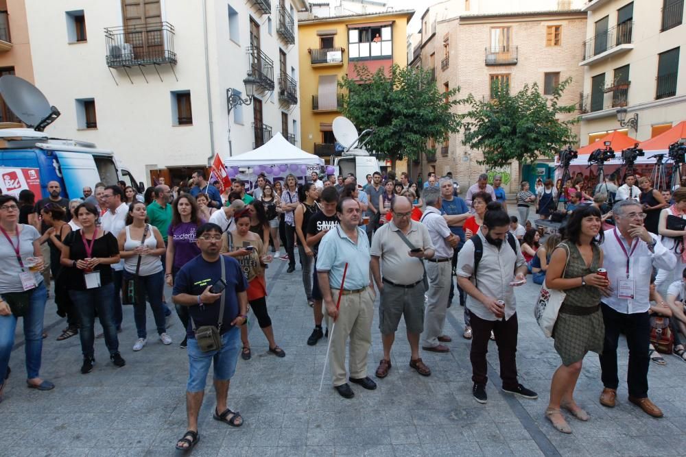 Noche electoral de A la Valenciana