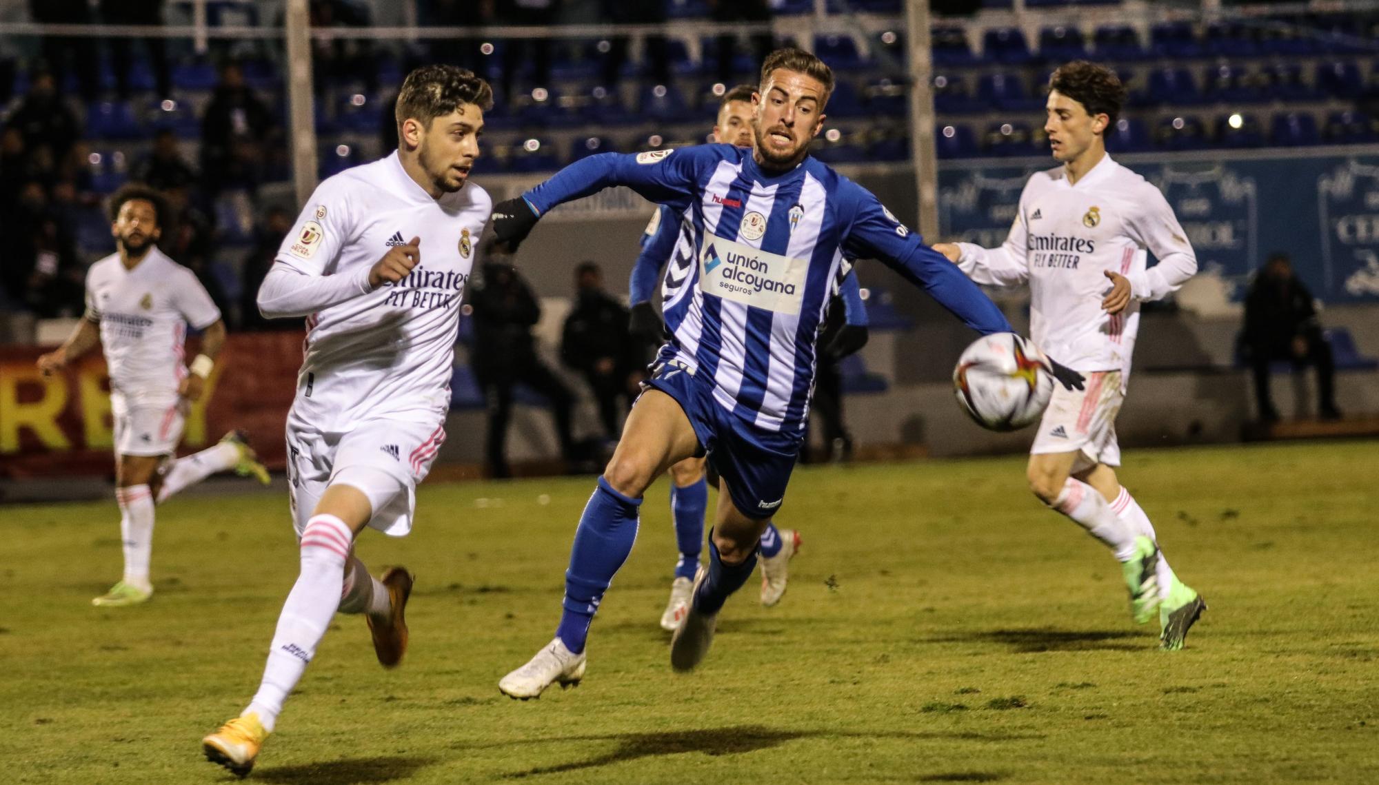 Partido de Copa del Rey CD Alcoyano - Real Madrid