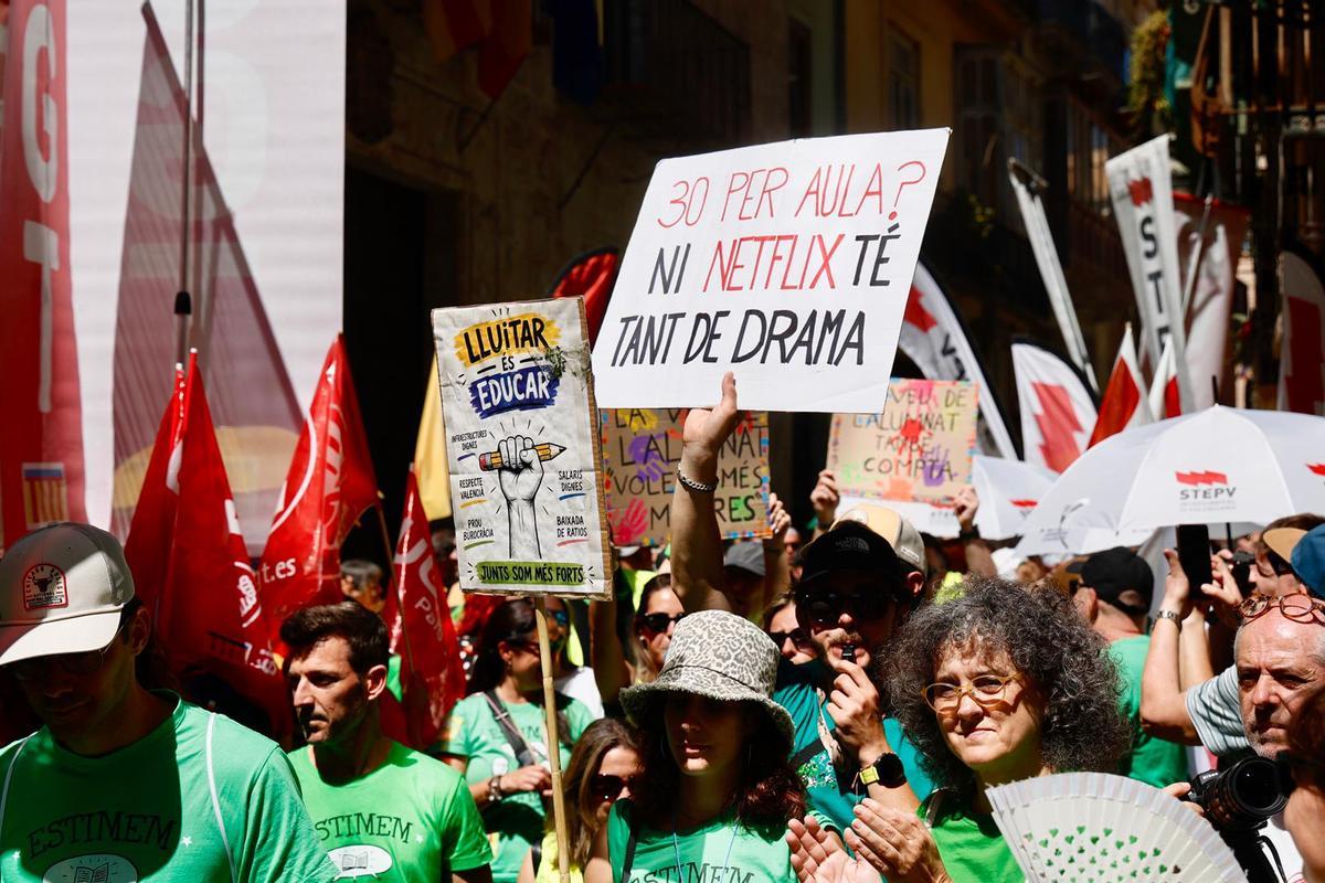 Manifestación en València este viernes