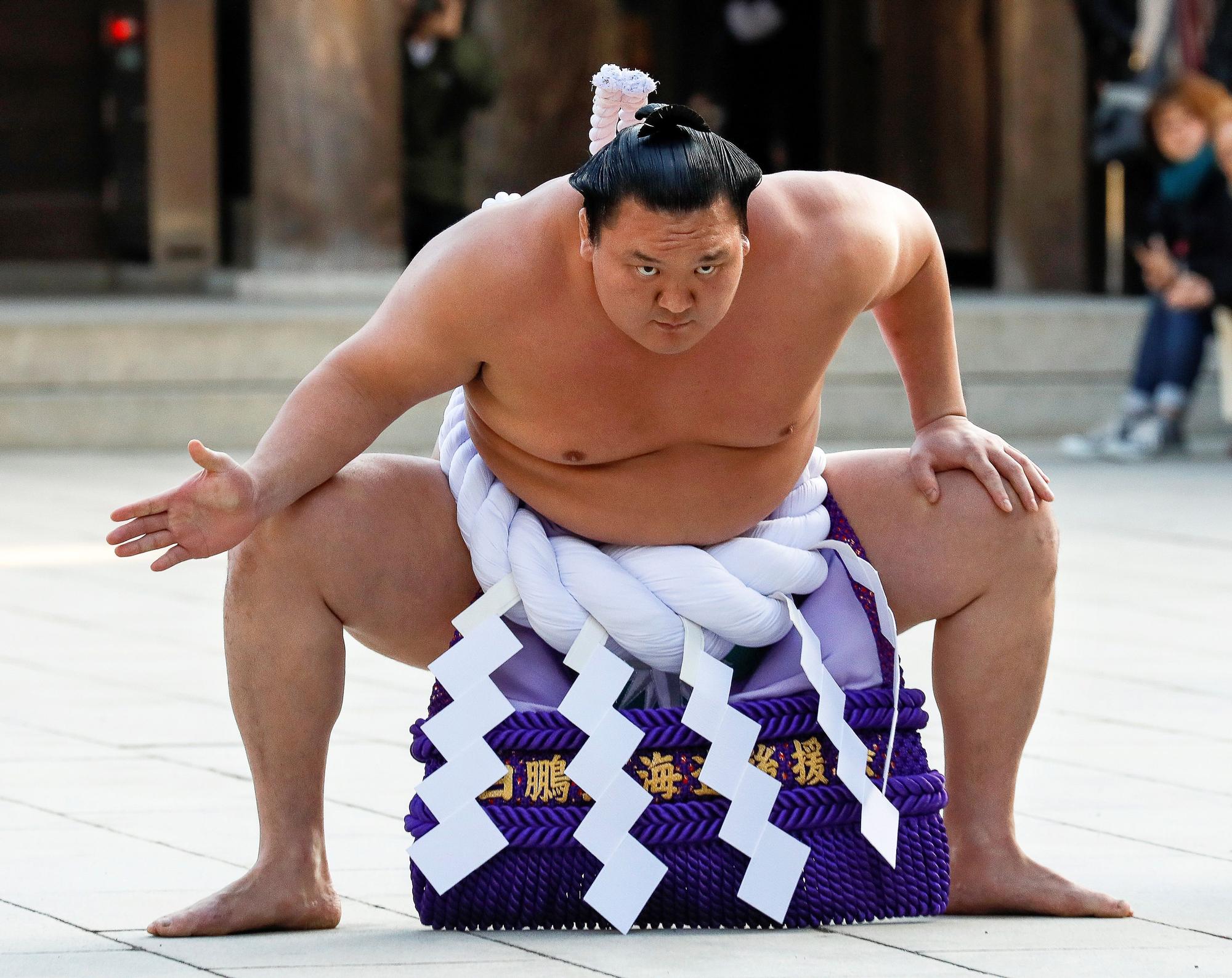 Hakuho, la gran estrella del sumo