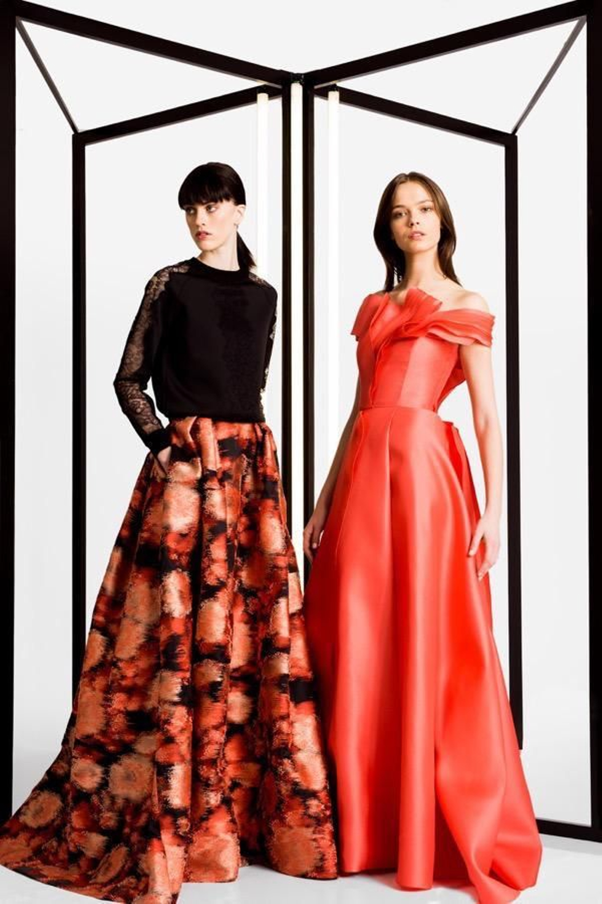 Carolina Herrera Pre Fall. Vestidos de noche