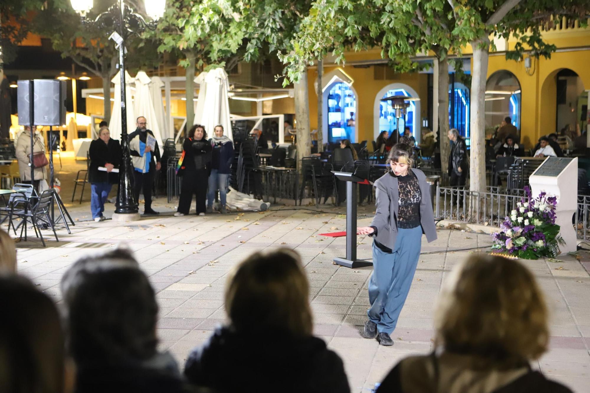 Así ha sido el acto organizado por el 25N en Lorca
