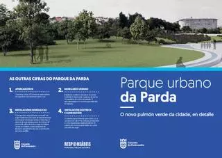 10.000 folletos para explicar el proyecto definitivo de A Parda