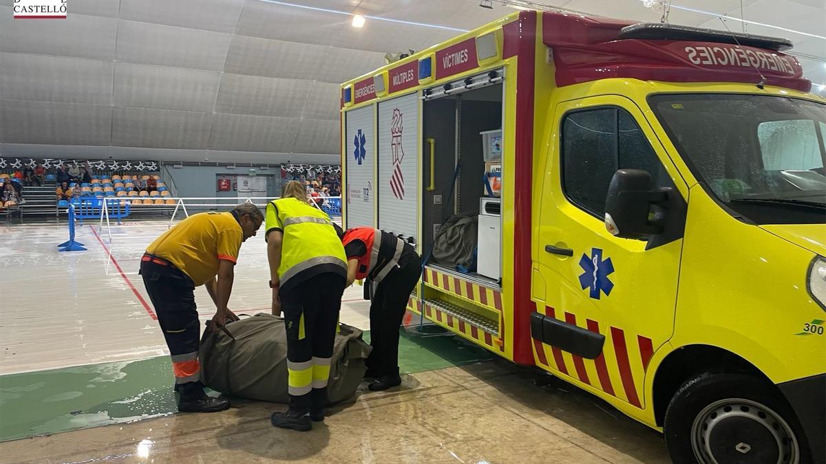 Noche de estragos en Castellón por las fuertes precipitaciones