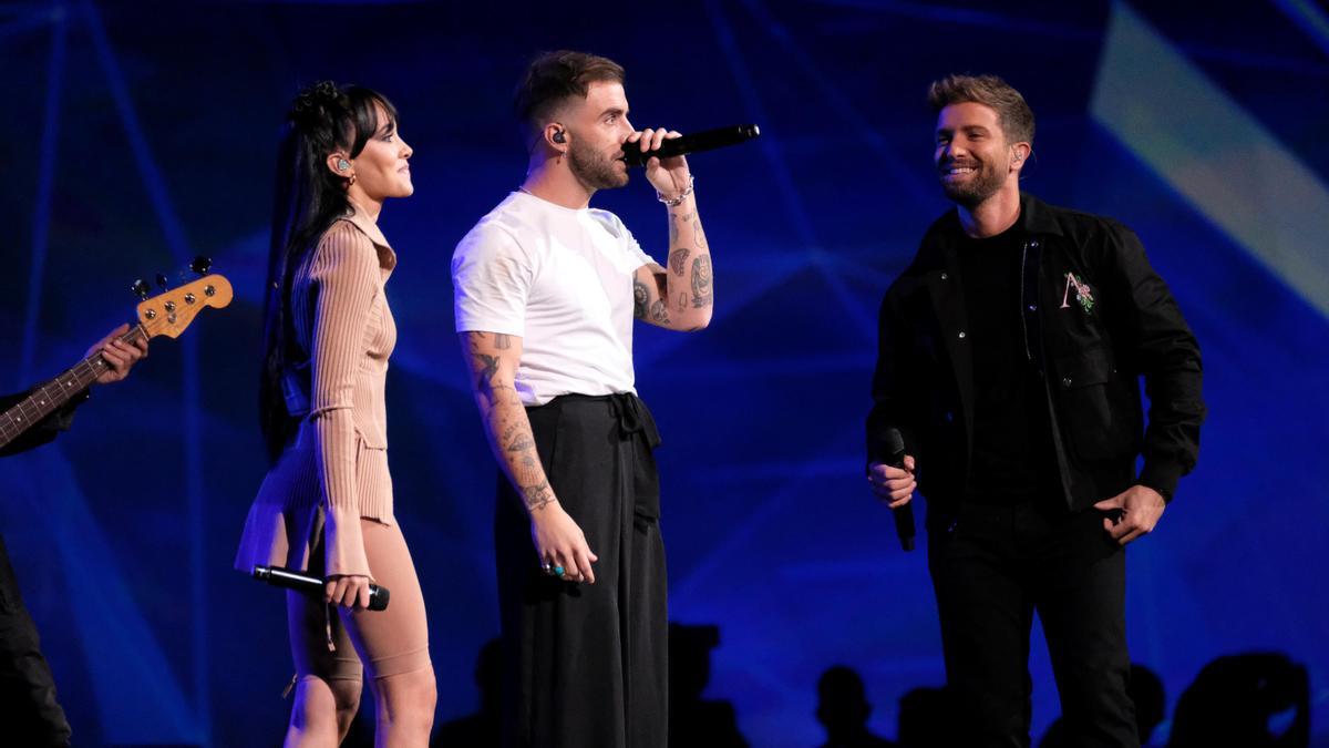 Aitana, Pablo Alboran y Alvaro de Luna by Oto Marabel.jpg