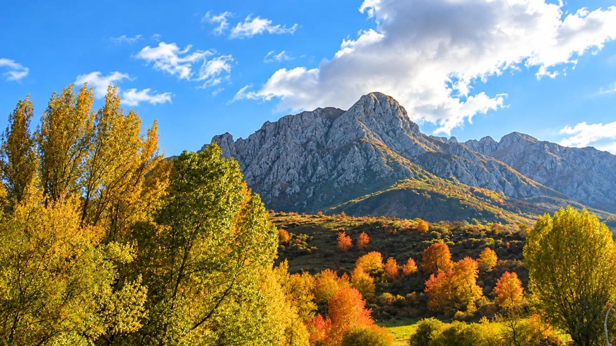 Los Argüellos, León, en otoño