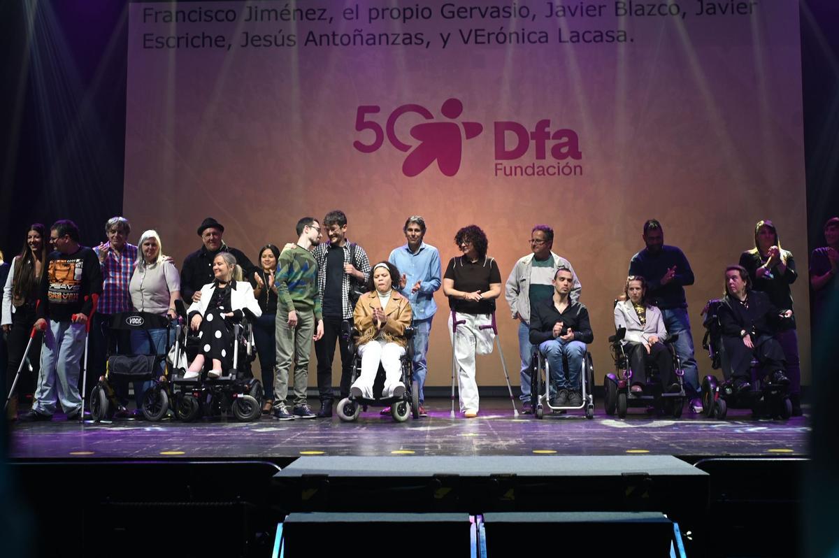 Uno de los momentos de la celebración de la gala.