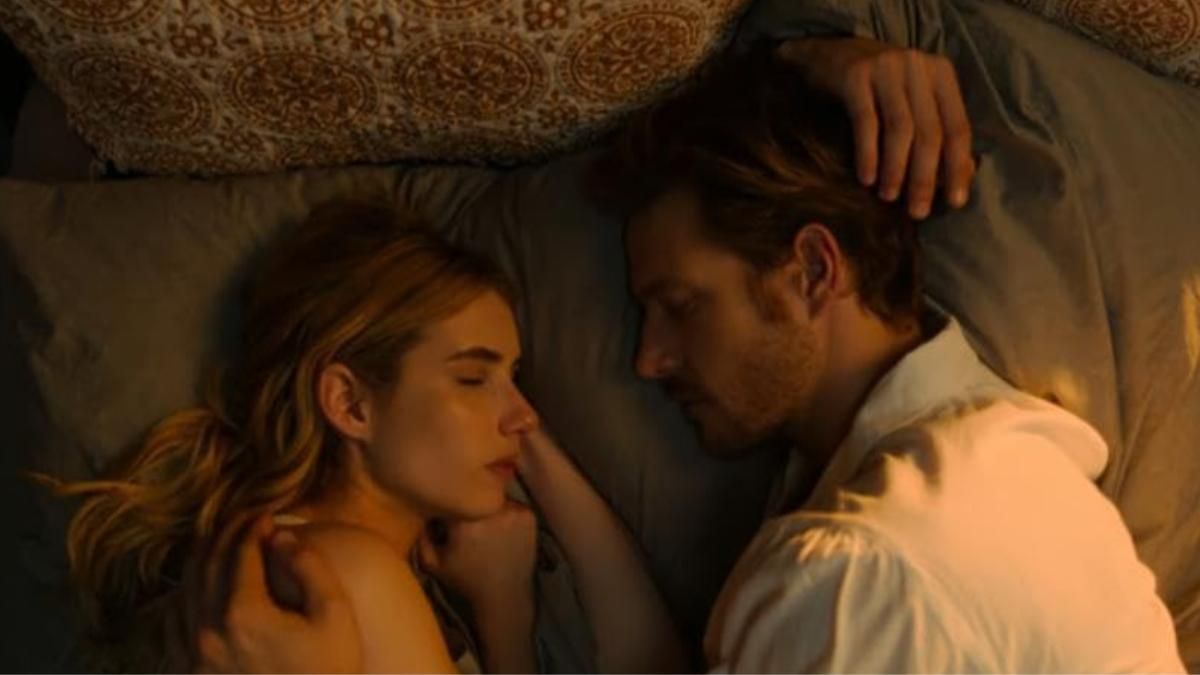 Fotograma de 'Amor de calendario', donde aparecen los dos protagonistas