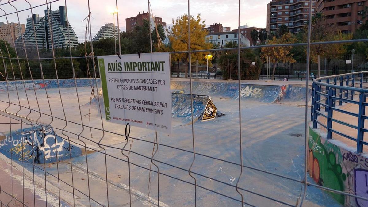 Remodelación del skatepark del Jardí del Túria | LEVANTE-EMV