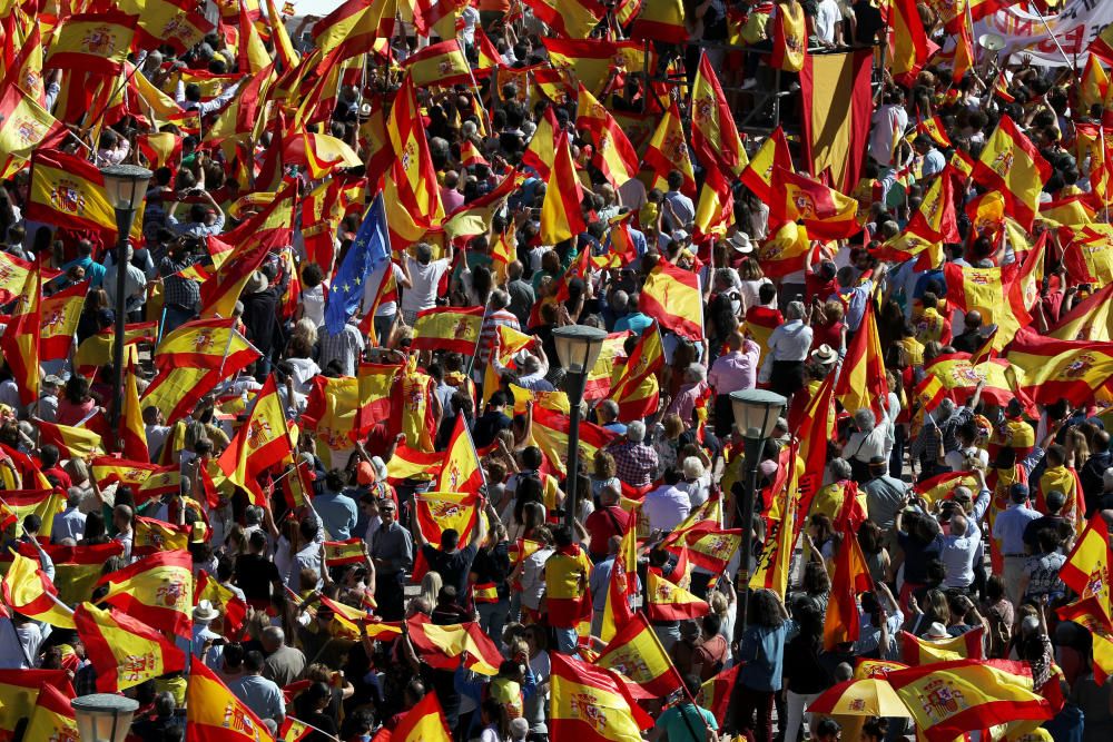 Concentración en Madrid por la unidad de España