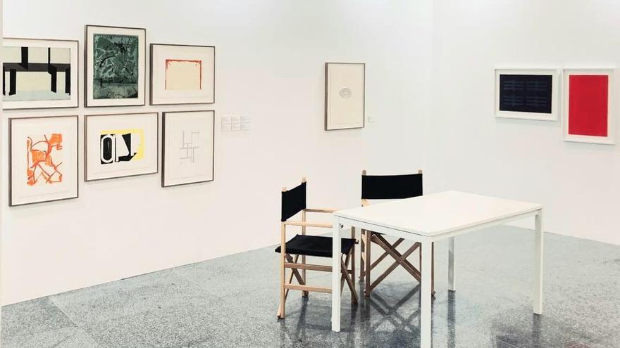 El stand de la galería y taller 6A